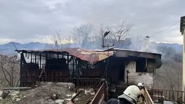 Yangın anında evin içi