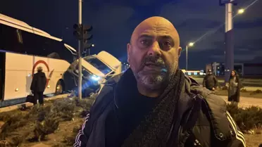 Kayseri'de Yolcu Otobüsü ve Kamyonet Çarpışması: 5 Yaralı