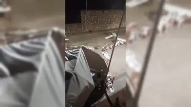 Yağış sonrası Malatya sokakları