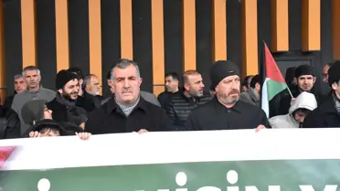 Van’da Gazze’ye Destek İçin Büyük Protesto Düzenlendi