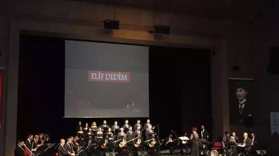 Konserden bir an görüntüsü