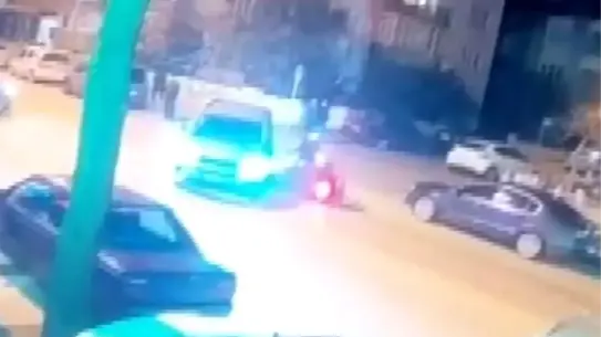 Kaza anından fotoğraf