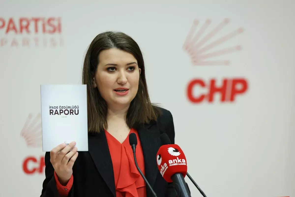 CHP, İfade Özgürlüğü Müdahalelerini Detaylandıran Yeni Raporu Yayınladı
