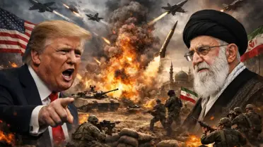 İran haritası üzerindeki hedef noktalar