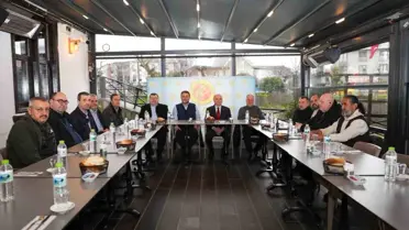 Düzce Belediye Başkanı Faruk Özlü, Çalışan Gazeteciler Cemiyeti'ne Destek Sözleri Verdi