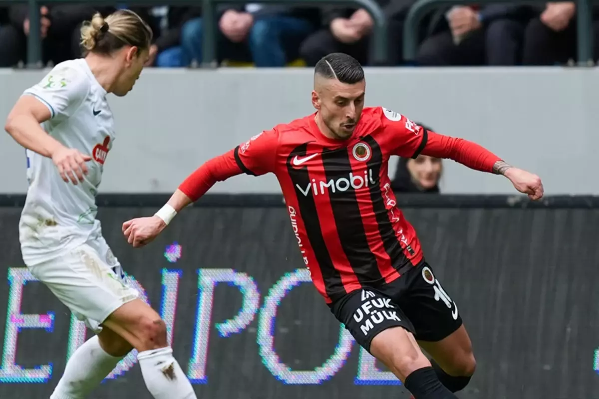 Çaykur Rizespor, Gençlerbirliği'nde 2-2'lik Müthiş Geri Dönüşle Puanını Kaptı