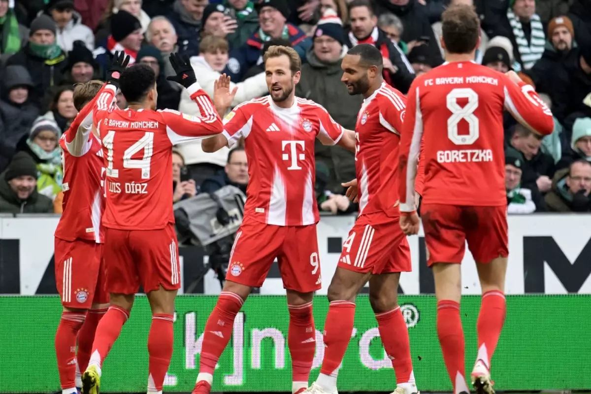 Harry Kane'in 500. Golüyle Bayern Münih, Werder Bremen'i 3-0 Yendi