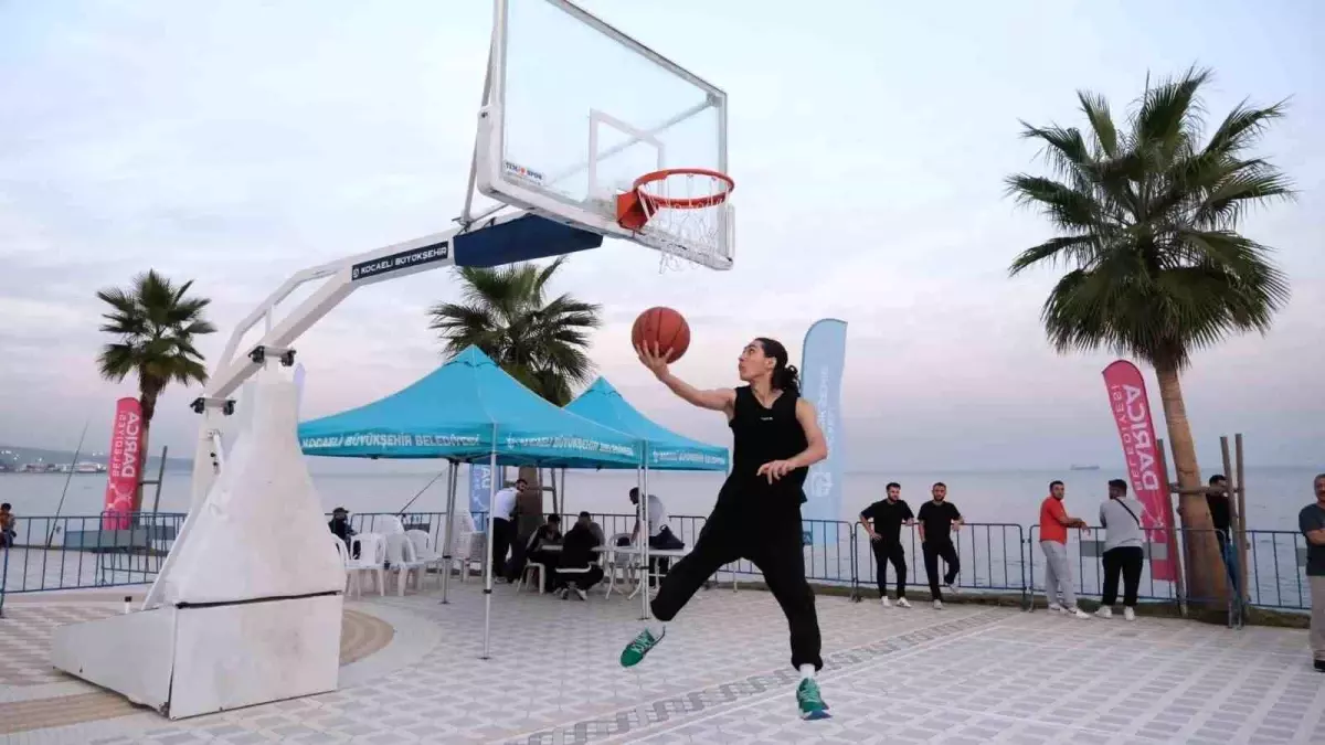 Kocaeli'de 6. Kardeş Pası 3x3 Basketbol Şampiyonası Başlıyor