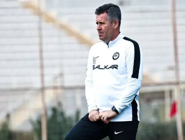 Çorum FK teknik ekibi