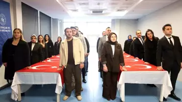 Eğitimde kullanılan mutfak ekipmanları ve katılımcılar