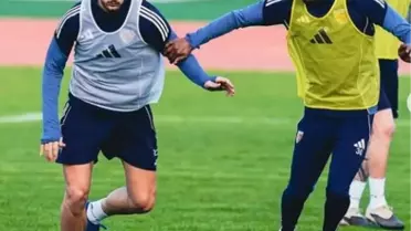 Kayserispor antrenman sahasından bir kare