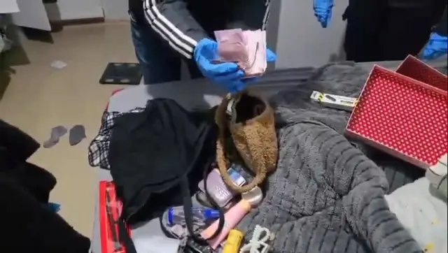 Operasyon sırasında elde edilen kanıtlar