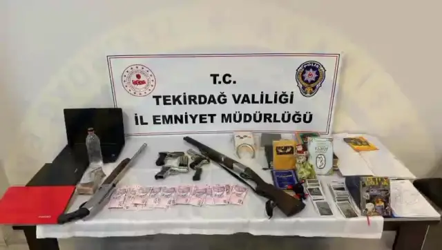 Polis ekiplerinin operasyon anı