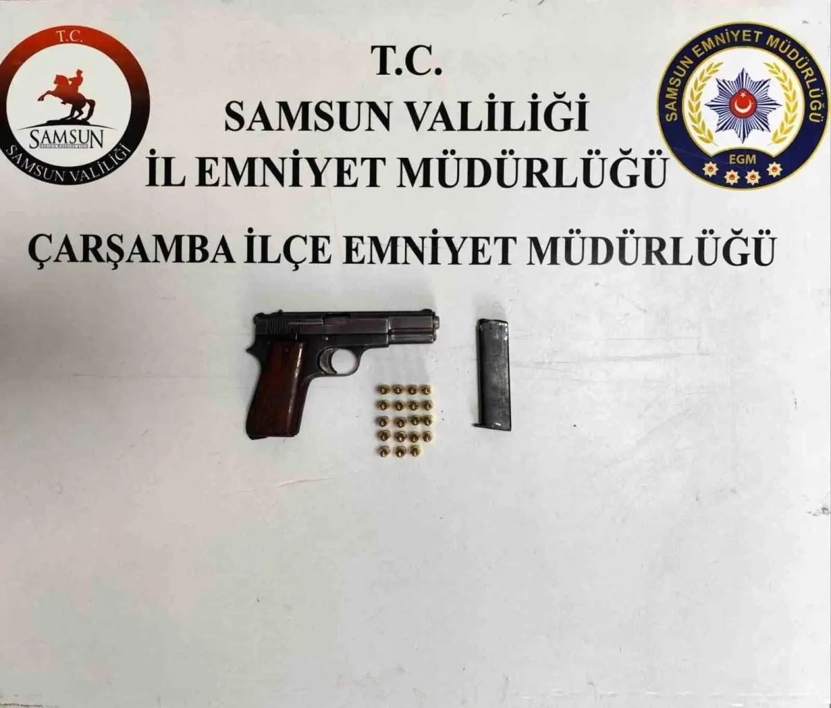 Samsun Salıpazarı'nda silahlı yaralama olayının şüphelisi