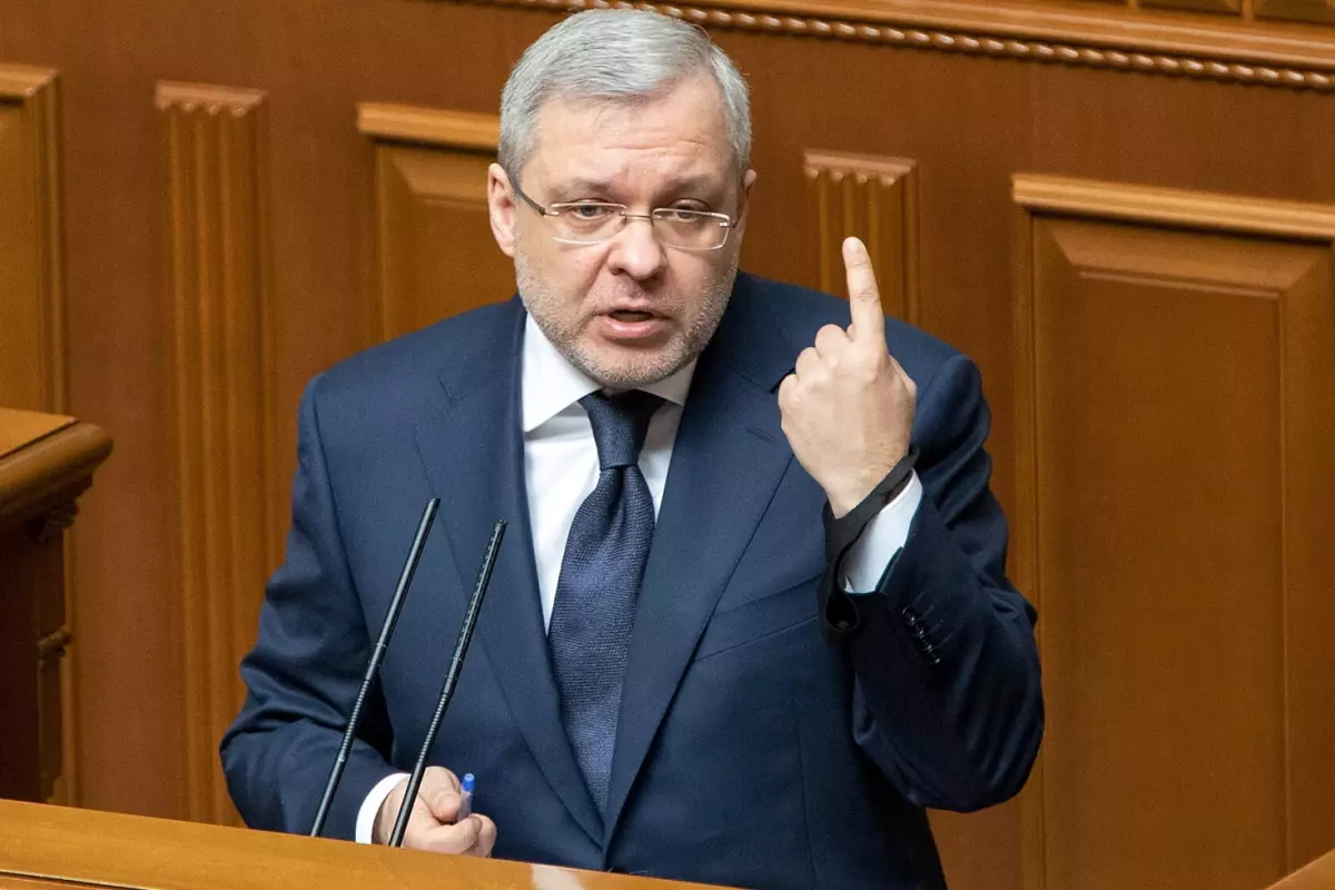 Halushchenko'nun gözaltına alındığı an