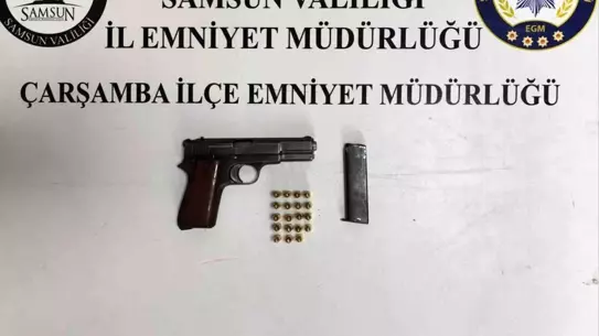 Samsun’da Silahlı Yaralama Olayının Şüphelisi M.K. Çarşamba’da Yakalandı