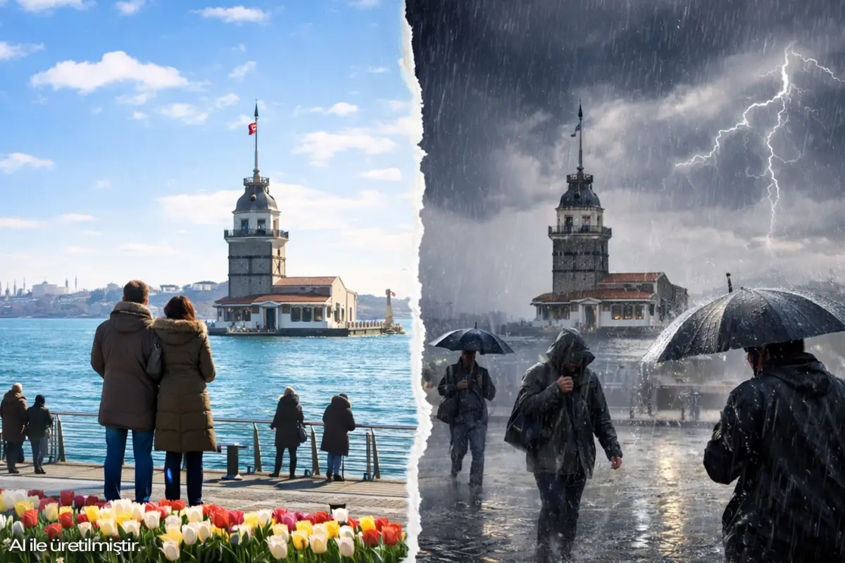 Şubat Ortasında Kısa Süreli Bahar: Lodos ve Sağanak Yağış Uyarısı