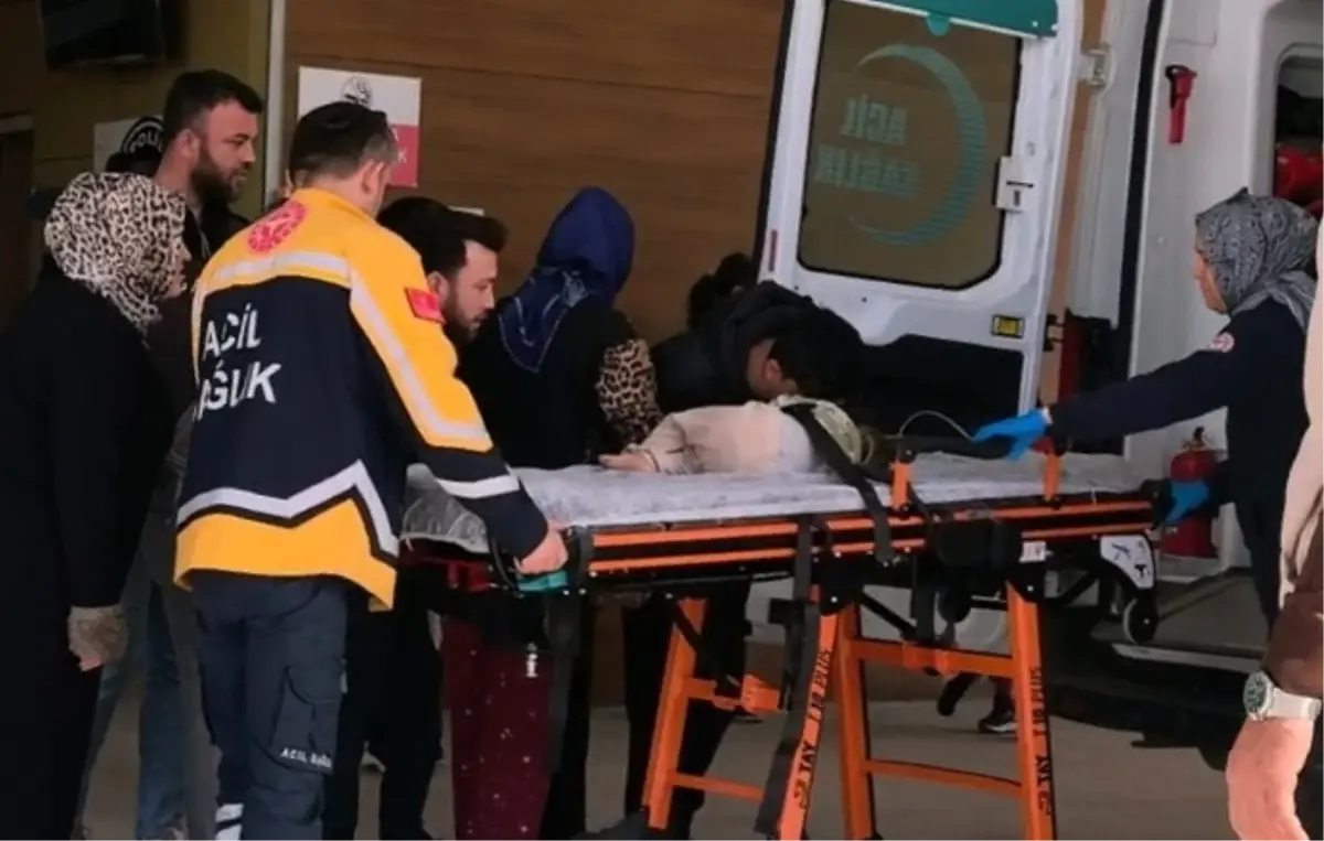 İnegöl'de merdivenden düşen bebek