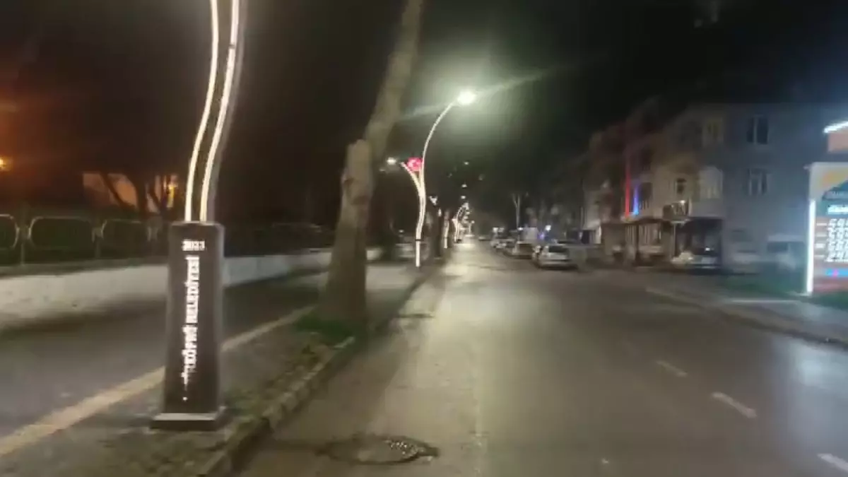 Vezirköprü ilçesinde deprem anı