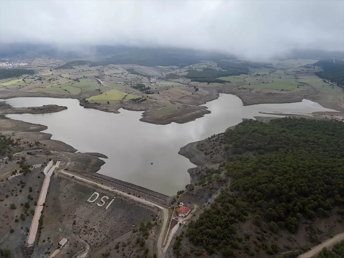 Küçükler Barajı’nın su seviyesinin yükselişi
