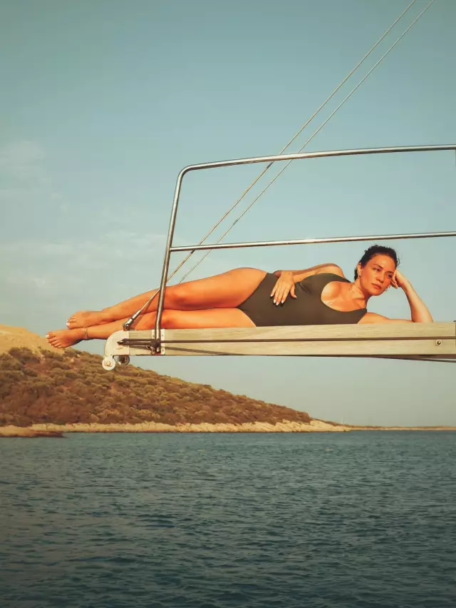 Özge Borak plaj fotoğrafı