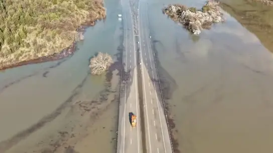 Antalya‑Konya Karayolunda Sel: Su Birikintileri Trafiği Durdurdu