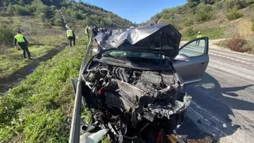 Kazada yaralanan sürücü