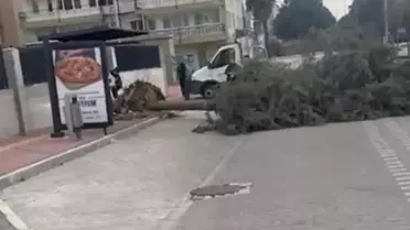 Çanakkale’de Şiddetli Fırtına Şehir Genelinde Geniş Hasara Yol Açtı