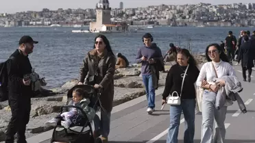 İstanbul’da sıcak hava keyfi