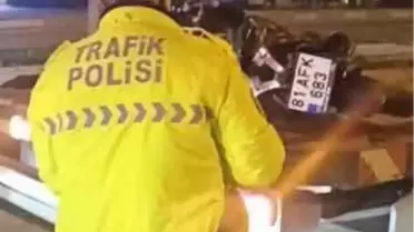 Kaza sonrası motosikletlerin durumu