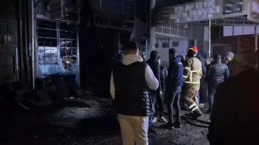 Nevşehir'de Oto Döşeme Dükkanında Çıkan Yangın Kontrol Altına Alındı