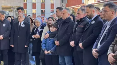 Cenaze töreni sırasında çekilmiş fotoğraf