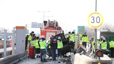 Sakarya otoyolunda yaşanan ölümcül çarpışma: Yasin Çelik hayatını kaybetti
