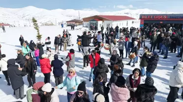 Yıldız Dağı'nda Kış Sporları Tutkunları için Yoğun Hafta Sonu