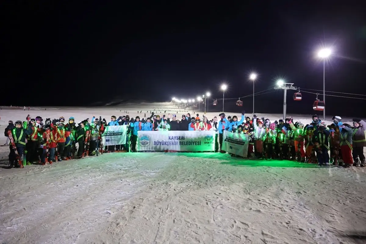 Erciyes Kayak Merkezi Sezon Açılışından Bu Yana 3 Milyon Turisti Ağırladı