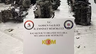 Samsun’da 13 Kaçak Otomobil Motoru Ele Geçirildi: Gümrük Operasyonu Detayları