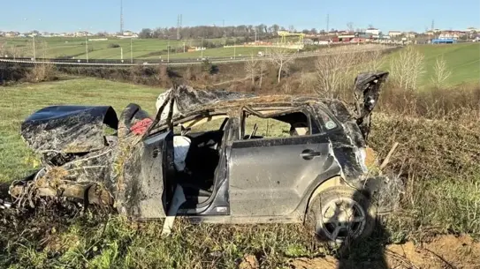 Bafra’da Kontrolsüz Araç Tarla Çıkarttı, Sürücü Şehit Oldu