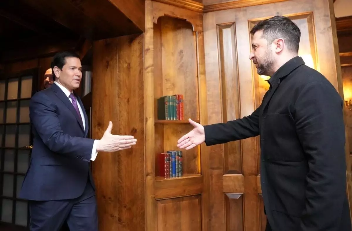 Zelenskiy ve Rubio Cenevre'de