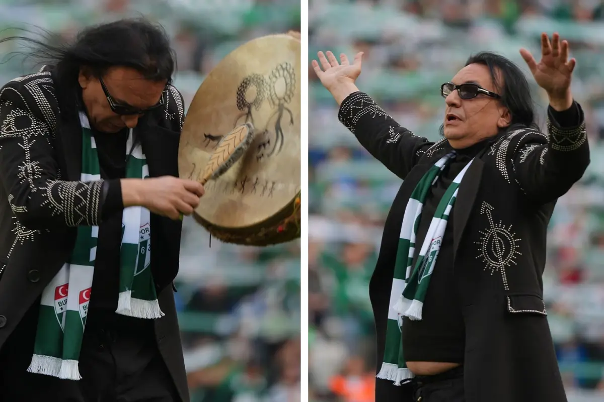 Gökhan Kırdar Bursaspor tribünlerinde