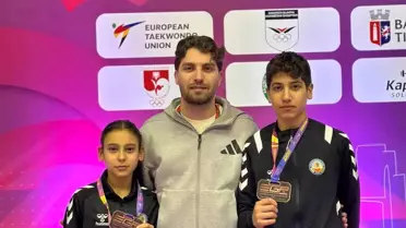 Kuyucaklı Taekwondocular ETU Grand Prix’te Bronzla Göz Doldurdu