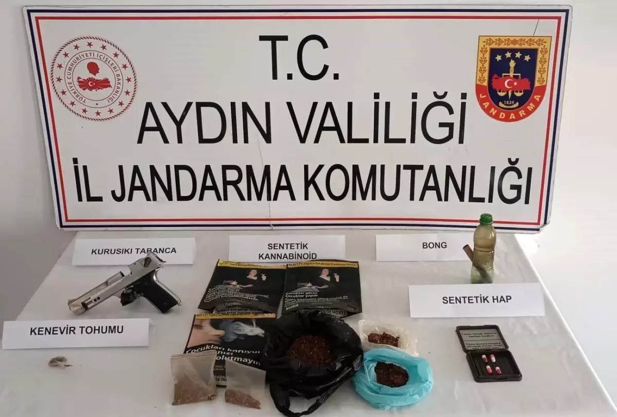 İncirliova’da gerçekleştirilen uyuşturucu operasyonu