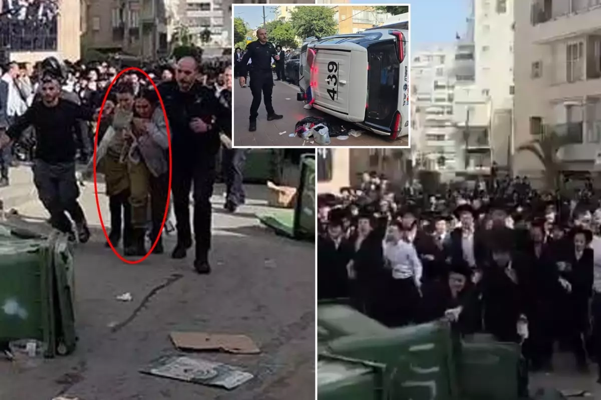 İsrail'de Haredi protestosu