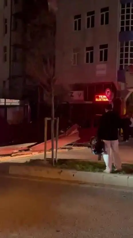 Motokuryelerin fırtınada zor anları