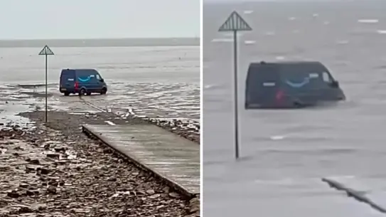 Navigasyonu Takip Eden Kuryenin Şaşırtıcı Deniz Macerası