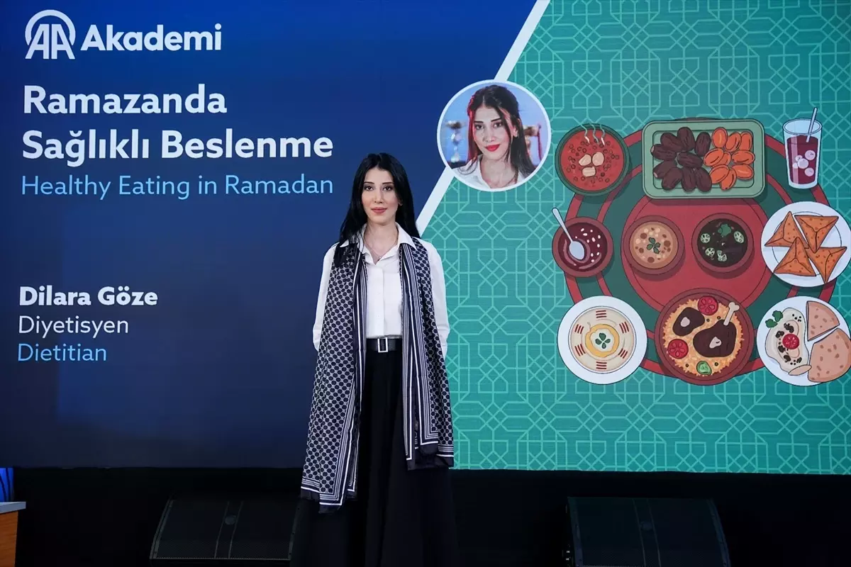 Ramazanda sağlıklı beslenme eğitimi katılımcıları