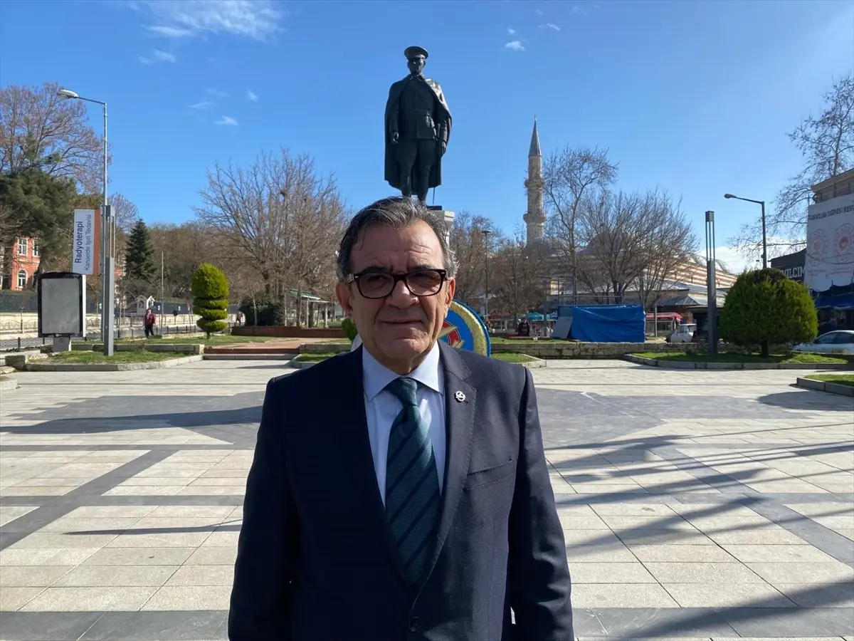 Edirne'de Türk Hava Kurumu 101. yıl kutlaması