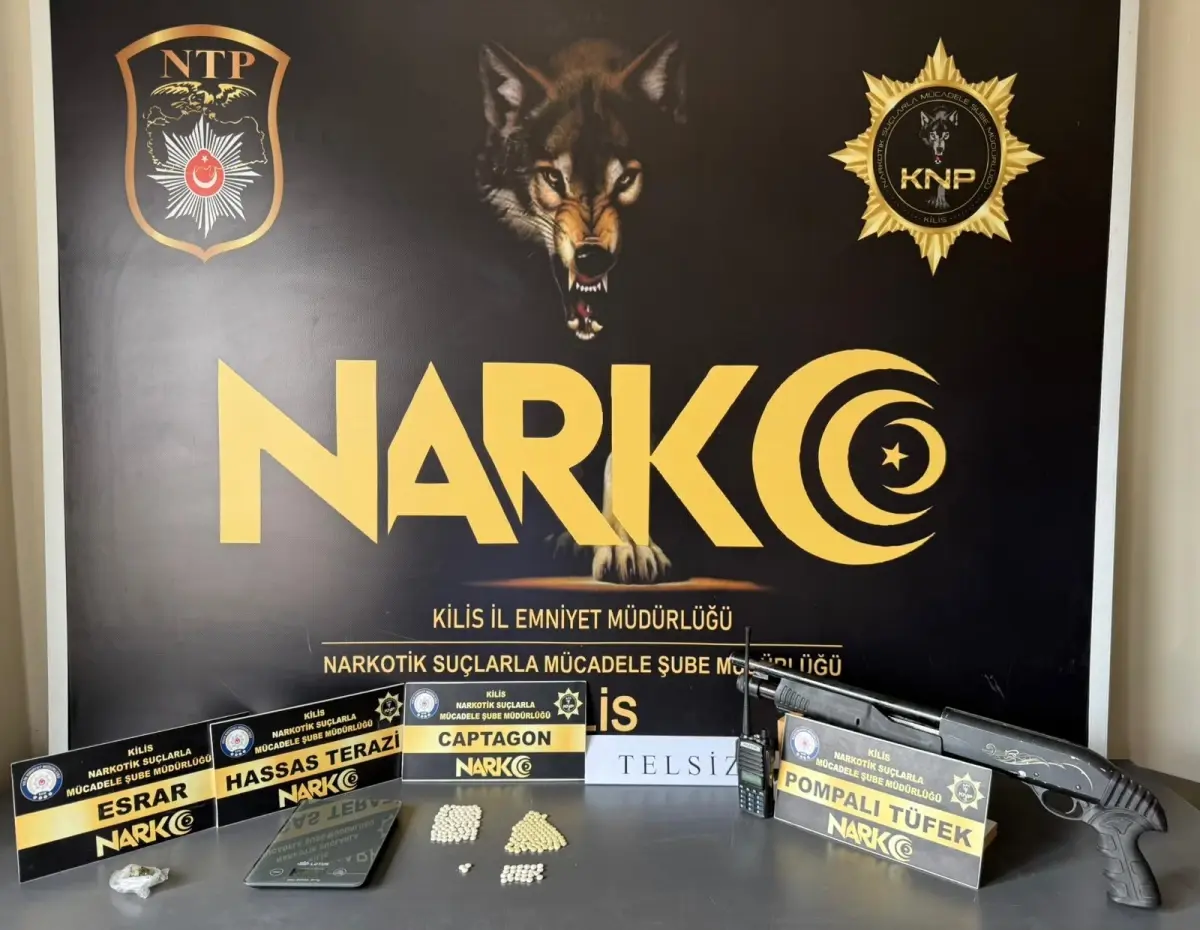Kilis'te Büyük Uyuşturucu Operasyonu: 7 Şüpheli Tutuklandı, Yüklü Madde Ele Geçirildi