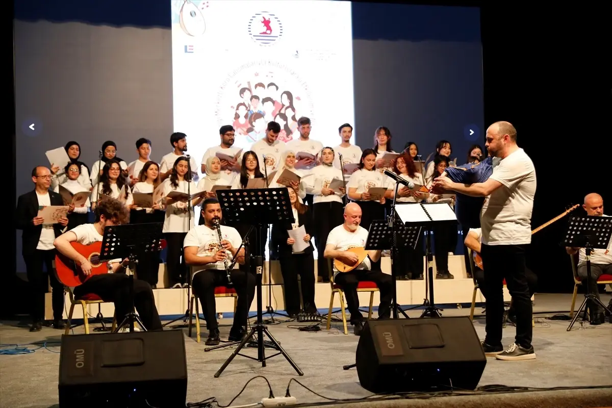 OMÜ Koro konseri kapak fotoğrafı