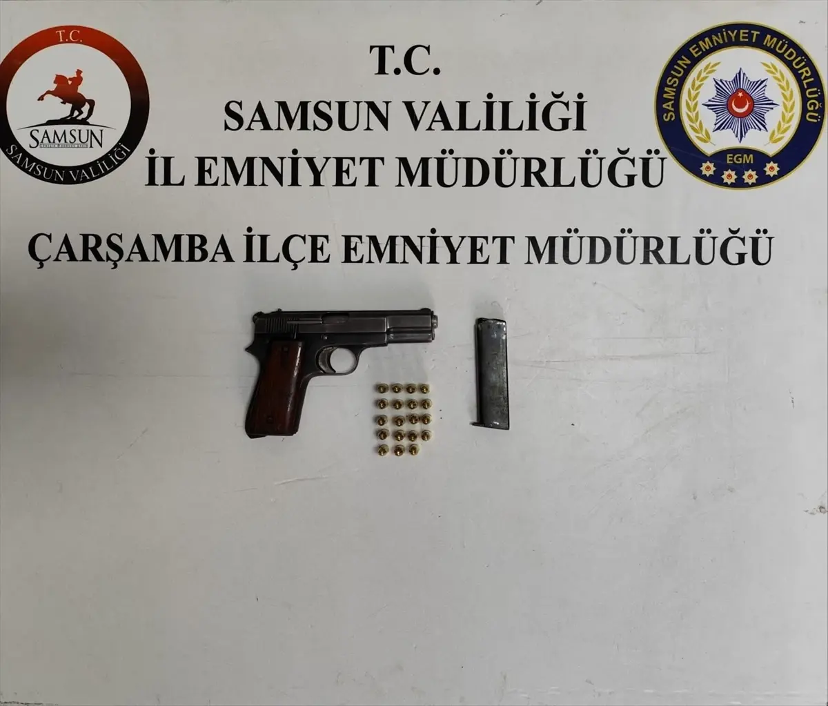 Samsun Salıpazarı'nda Silahlı Yaralama Şüphesi M.K. Gözaltına Alındı