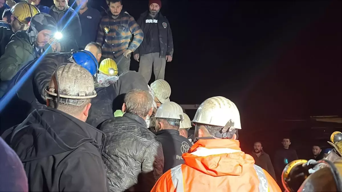 Zonguldak'ta Maden Göçüğünde 2 Ölü, 1 Yaralı: Arama Kurtarma Sonlandı